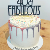 Bespoke 40th Birthday Cake