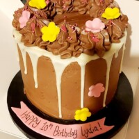 Bespoke Happy Birthday Cake Lisburn