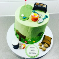 Golf Birthday Cake Belfast