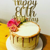 80th Birthday Cake Lisburn