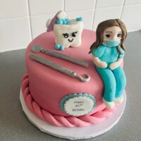 Nurse Birthday Cake