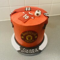 Man United Birthday Cake