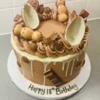 Kinder Birthday Cake