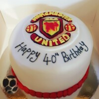 Manchester United Birthday Cake