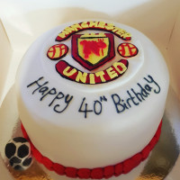 Manchester United Birthday Cake