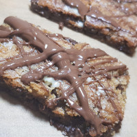 Nutella Cookie Pie