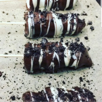 Oreo Brownie Marshmallow Kebabs